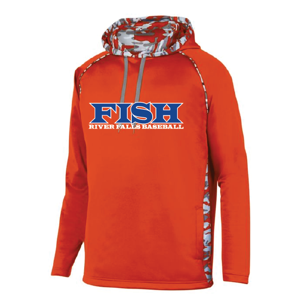Fighting Fish Mod Camo Poly Hoodie