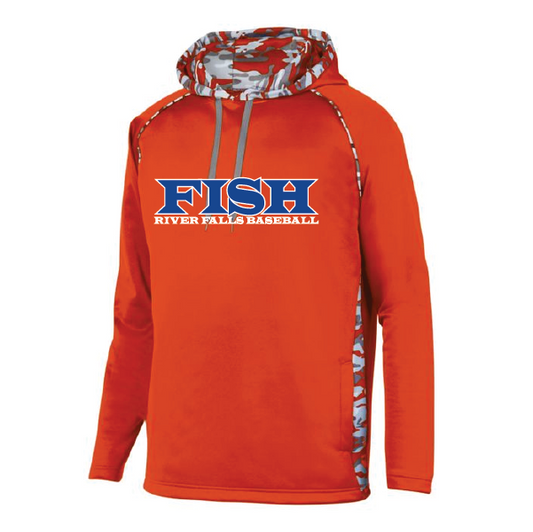 Fighting Fish Mod Camo Poly Hoodie