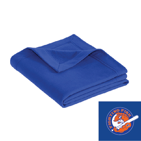 Fighting Fish Fleece Stadium Blanket