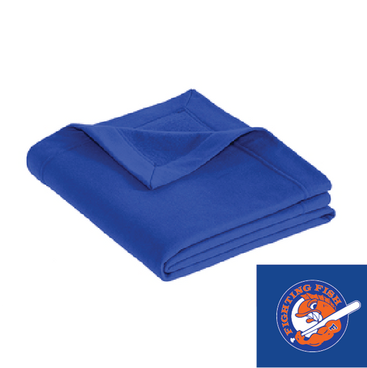 Fighting Fish Fleece Stadium Blanket