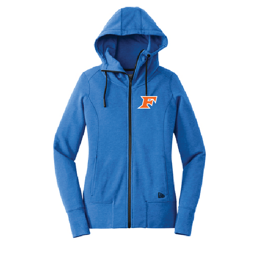 Fighting Fish Tri-Blend Fleece Full-Zip Hoodie