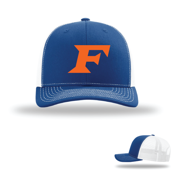 Fighting Fish Trucker Hat – F Logo