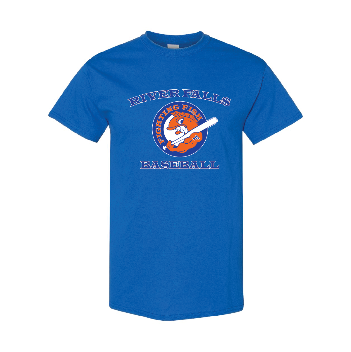 Fighting Fish Cotton Shirt - Youth and Adult