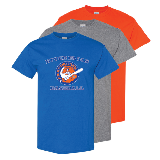 Fighting Fish Cotton Shirt - Youth and Adult