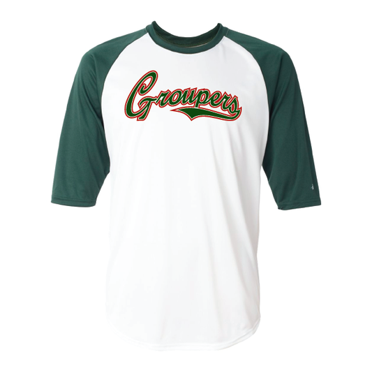 Groupers 3/4 Sleeve Shirt