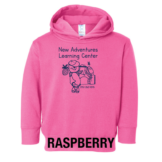 New Adventures Toddler Pullover Fleece Hoodie