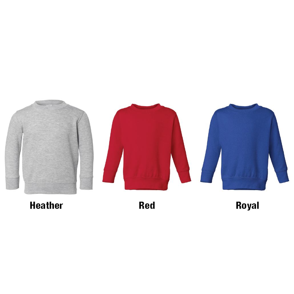 New Adventures Toddler Fleece Crewnneck Sweatshirt