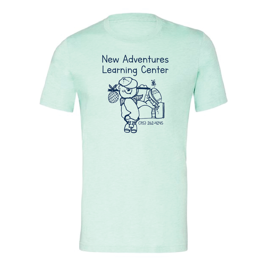 New Adventures Adult Unisex CVC Jersey Tee