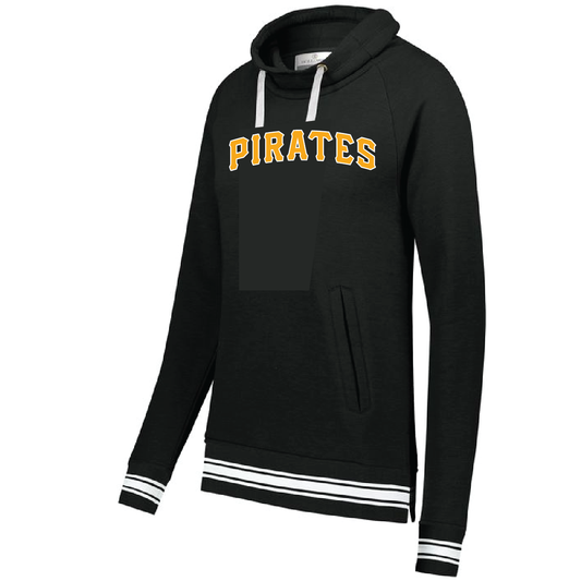 Prescott Pirates Womens Funnel Neck Pullover