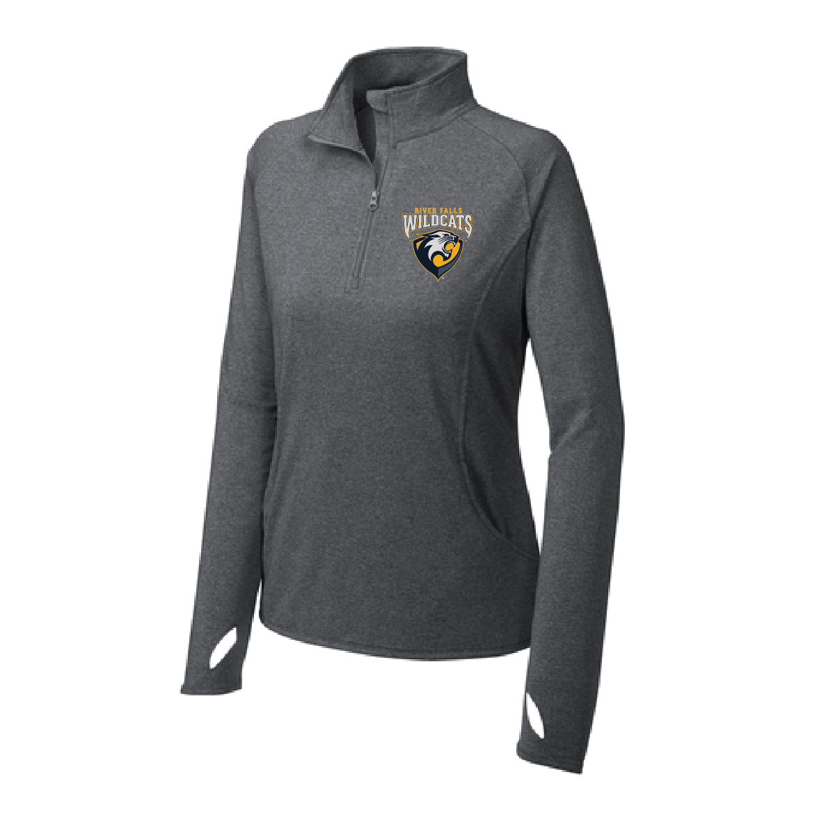 RF School District Sport-Tek® Ladies Sport-Wick® Stretch 1/2-Zip Pullover