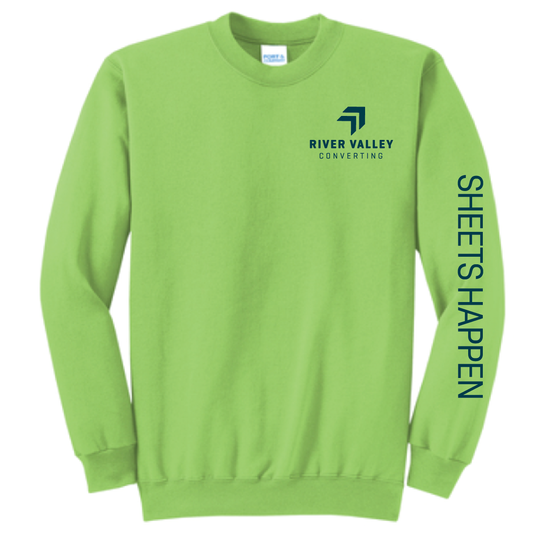 River Valley Converting- Port & Company® Core Fleece Crewneck Sweatshirt