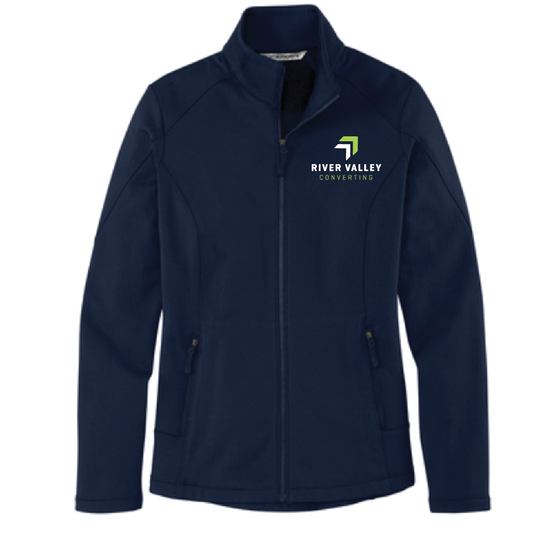 River Valley Converting- Port Authority® Ladies Grid Fleece Jacket