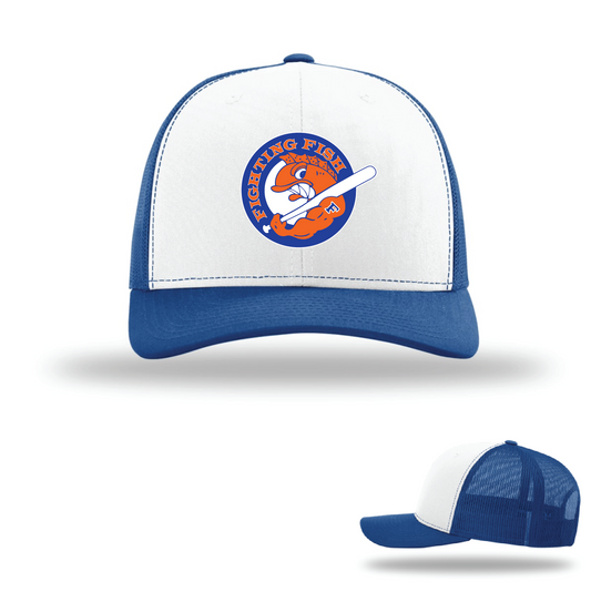 Fighting Fish Trucker Hat – Circle Logo