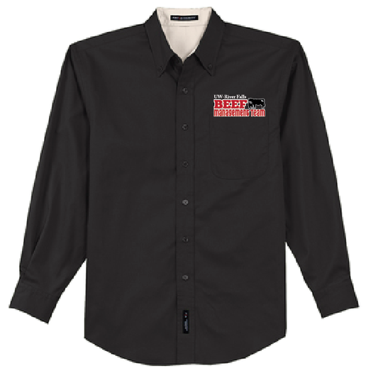 UWRF Beef Management Port Authority® Long Sleeve Easy Care Shirt