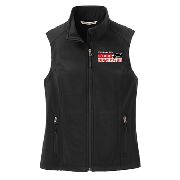UWRF Beef Management Port Authority® Ladies Core Soft Shell Vest