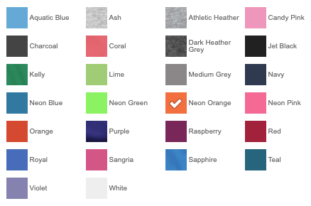 Loparex Port & Company Ladies Core Cotton V-Neck Tee