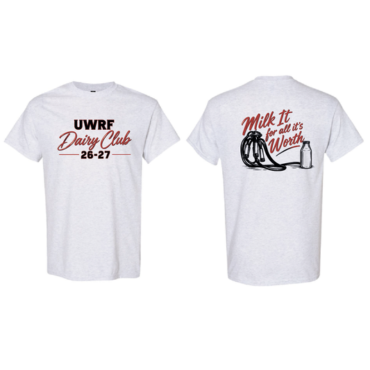 UWRF Dairy Club Short Sleeve T-shirt 2026