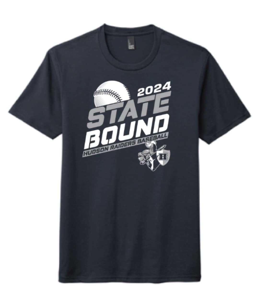 Hudson Baseball State Bound T-shirt