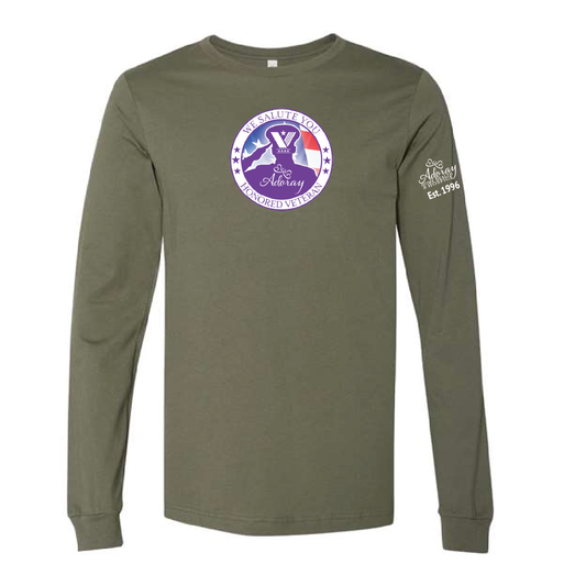 Adoray Unisex Jersey Long Sleeve Tee - Veterans