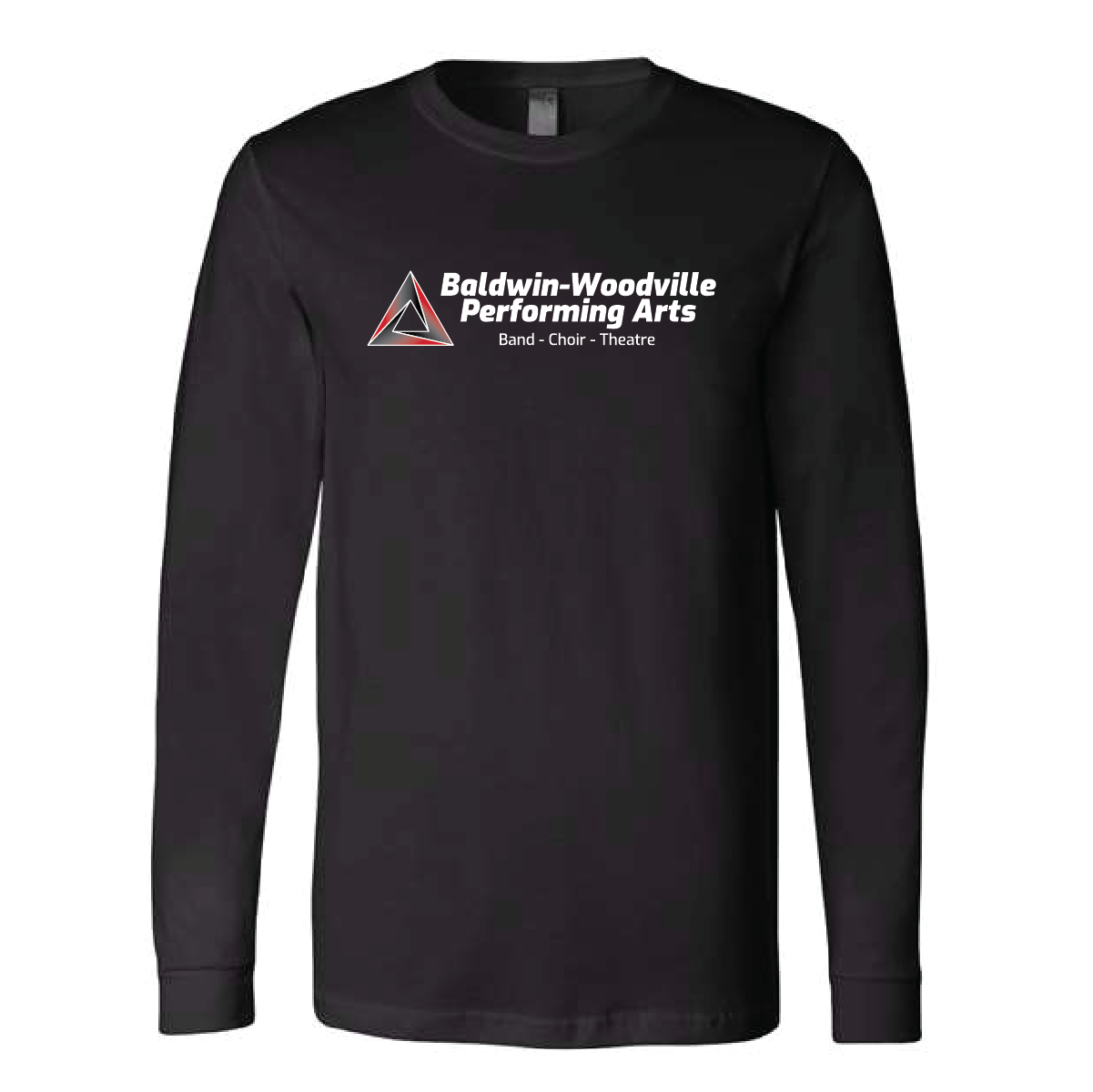 Baldwin-Woodville Music American Apparel Unisex Fine Jersey Long Sleeve Tee