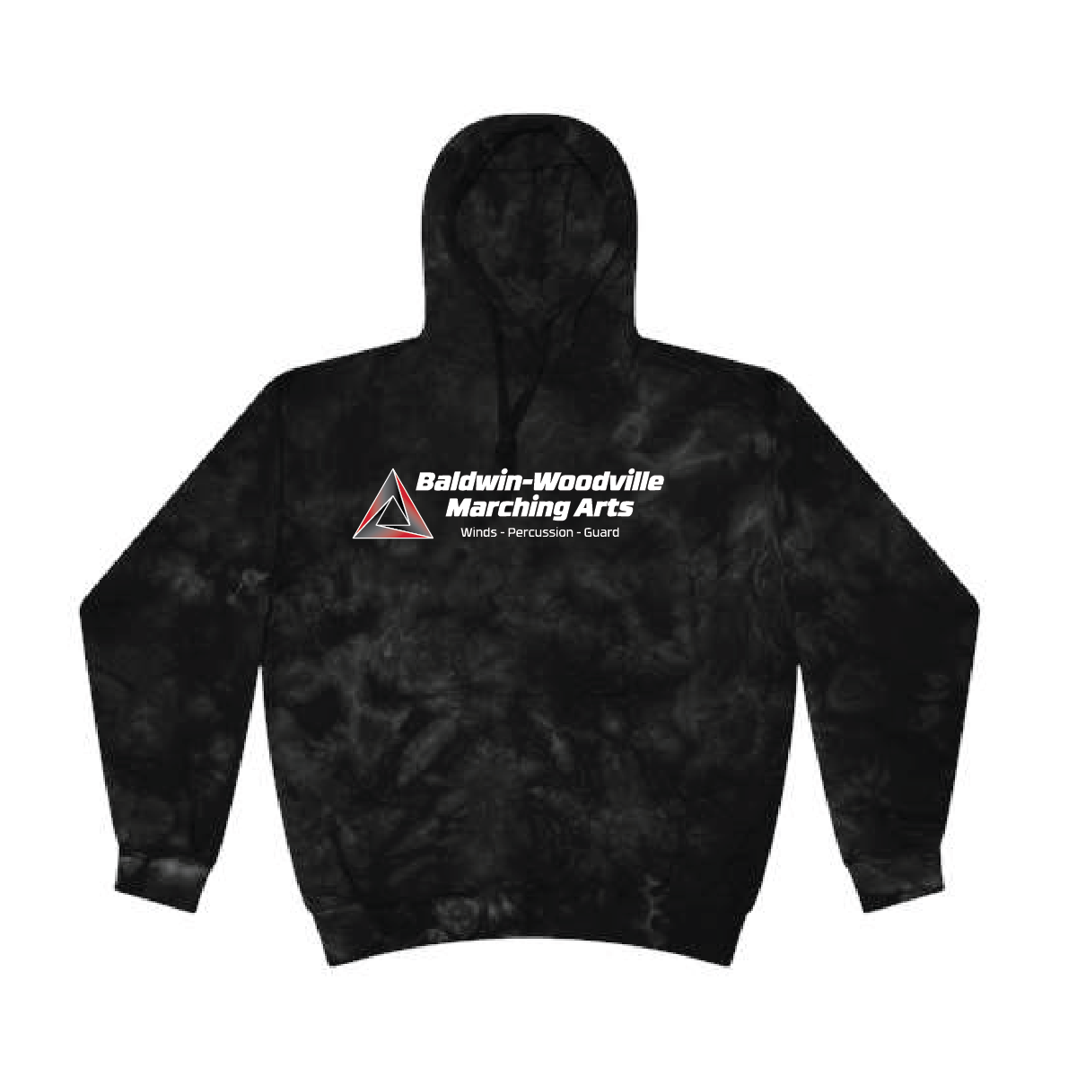Baldwin-Woodville Music Crystal TieDye Hooded