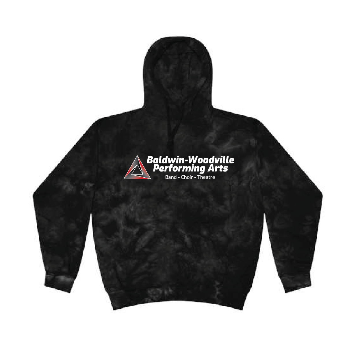 Baldwin-Woodville Music Crystal TieDye Hooded