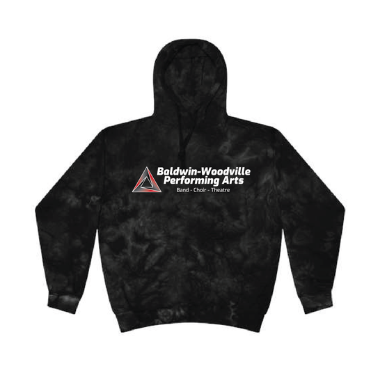 Baldwin-Woodville Music Crystal TieDye Hooded
