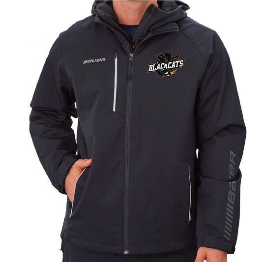 RF Hockey Coaches Only - Bauer Midweight Jacket - Black Blackcats