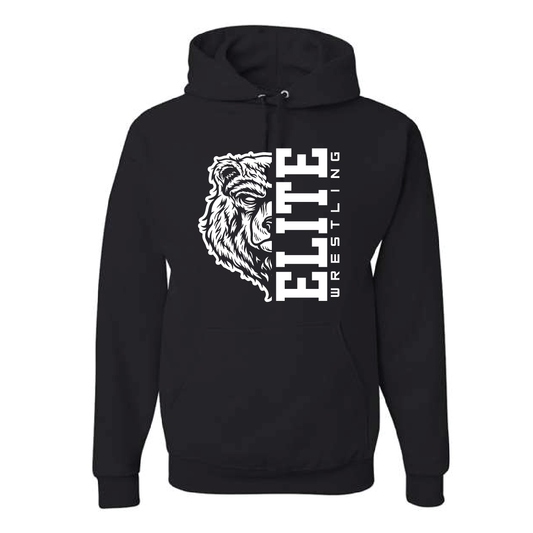Elite Wrestling Jerzees Unisex NuBlend® Hooded Sweatshirt - Black