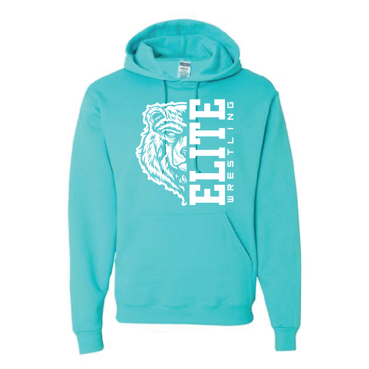 Elite Wrestling Jerzees Unisex NuBlend® Hooded Sweatshirt - Scuba Blue