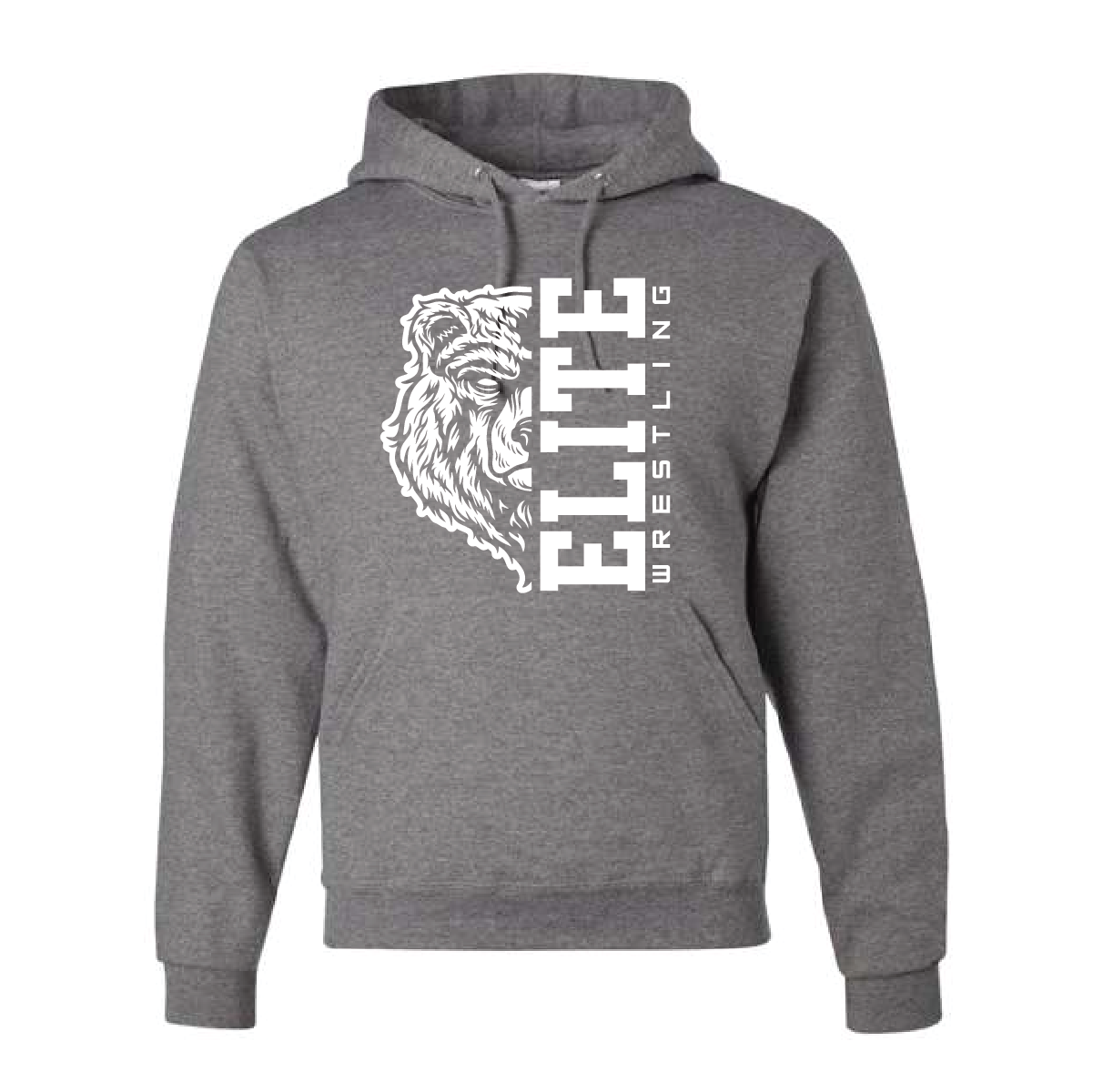 Elite Wrestling Jerzees Unisex NuBlend® Hooded Sweatshirt - Oxford