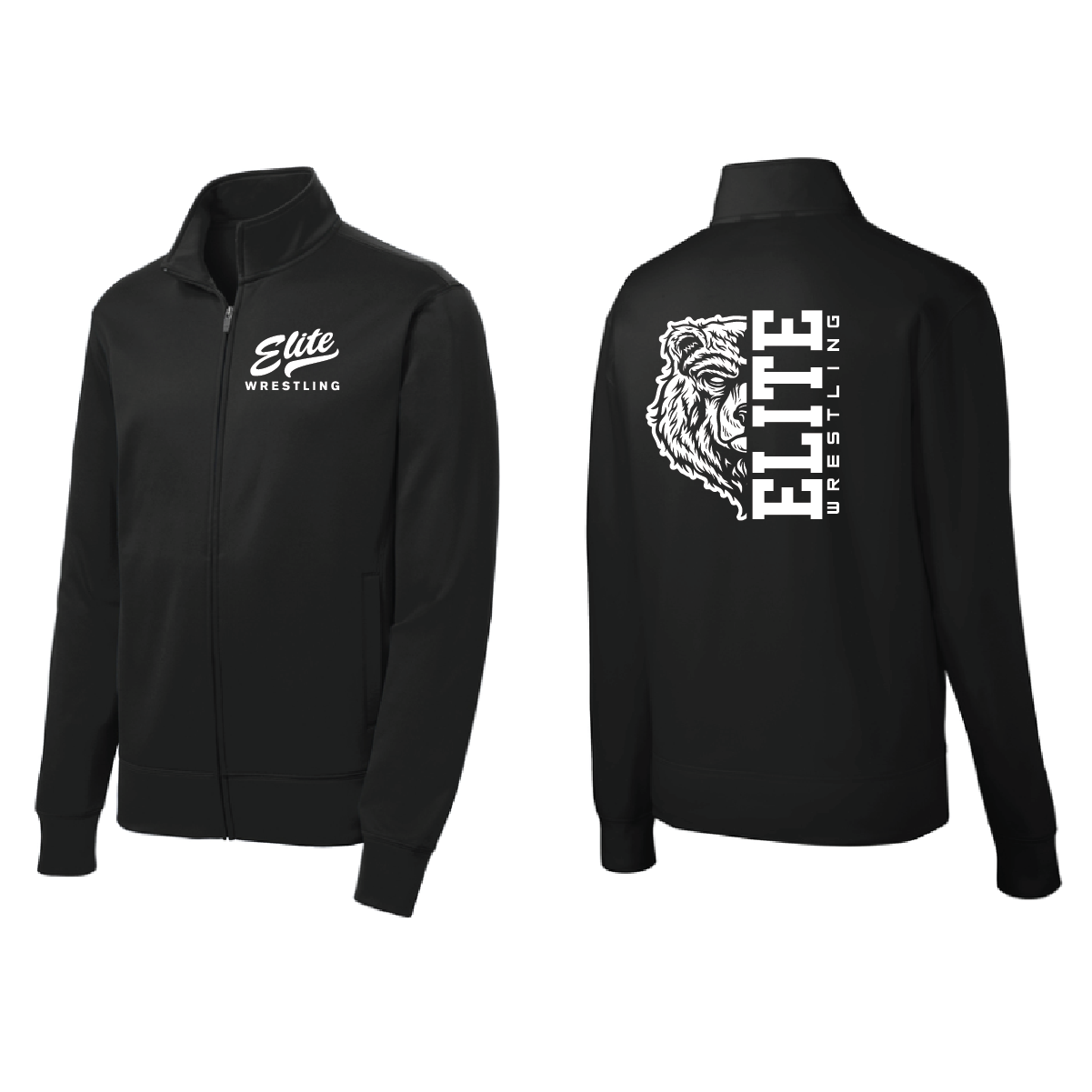 Elite Wrestling Sport-Tek Sport-Wick Fleece Full-Zip Jacket