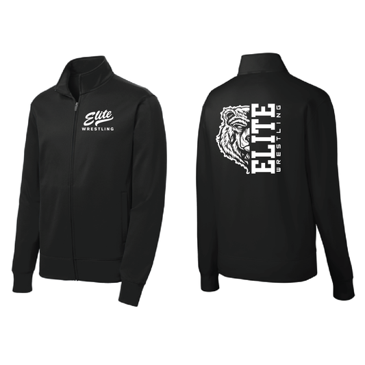 Elite Wrestling Sport-Tek Sport-Wick Fleece Full-Zip Jacket