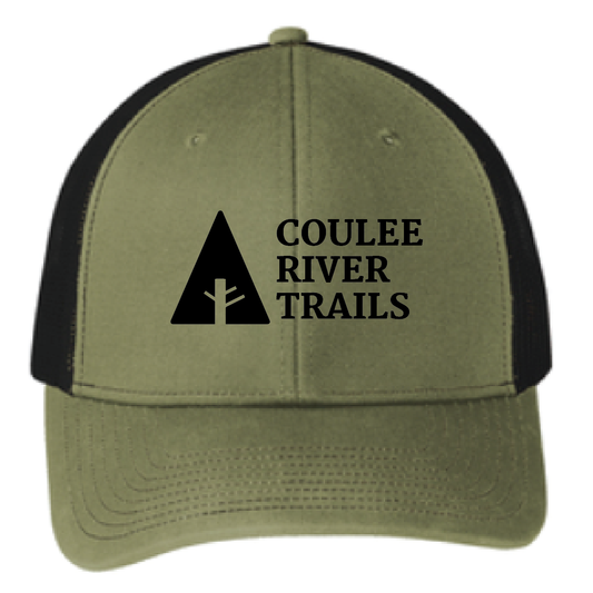 Coulee River Trails Port Authority Snapback Trucker Cap