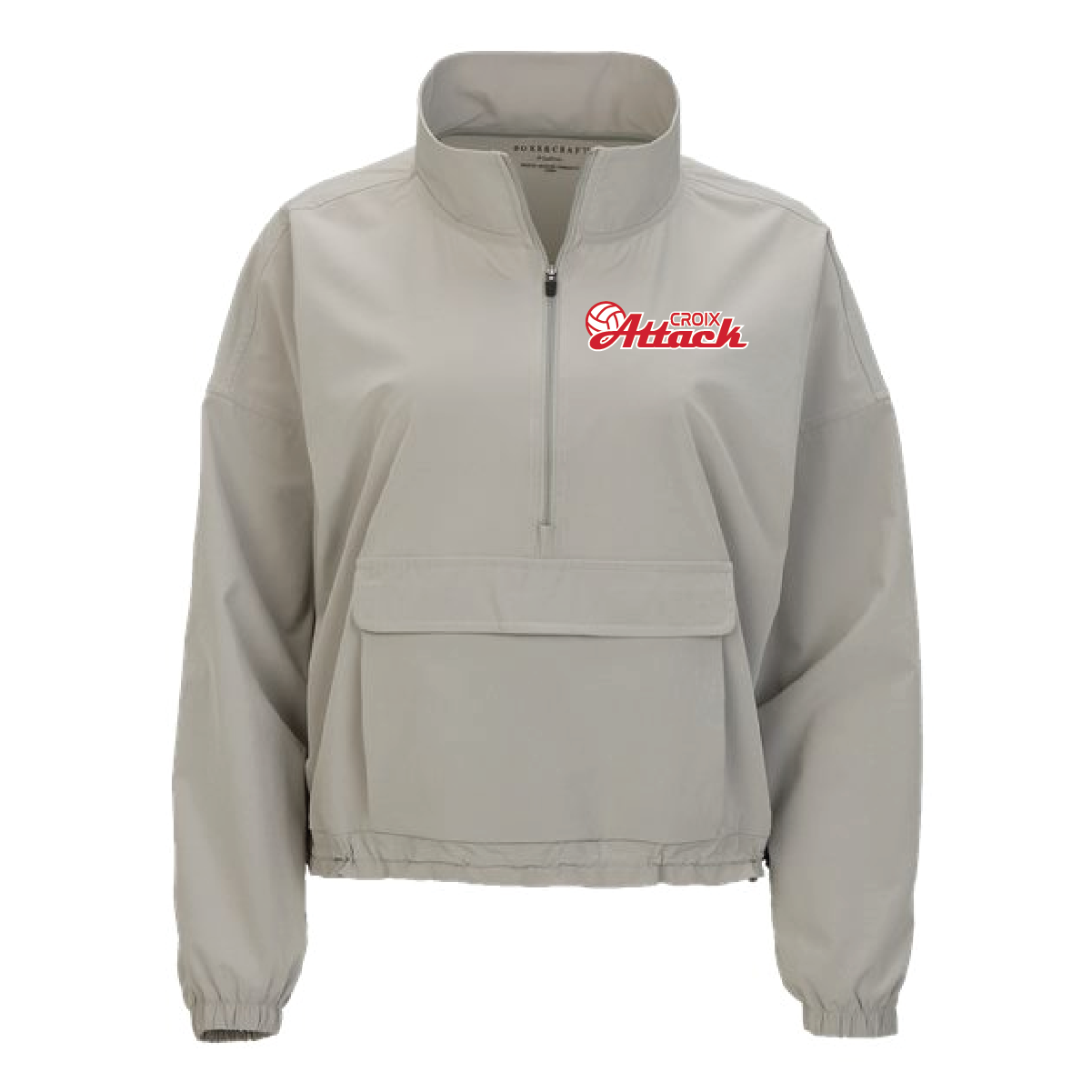 Croix Attack Women's Stretch Woven Quarter-Zip Pullover