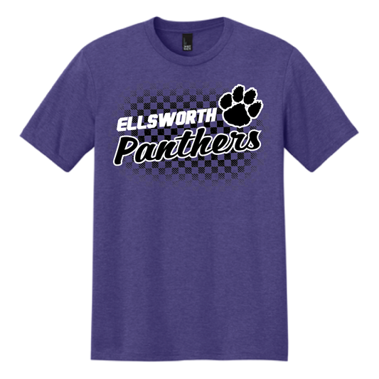 ECSD District Perfect Tri Tee - Purple