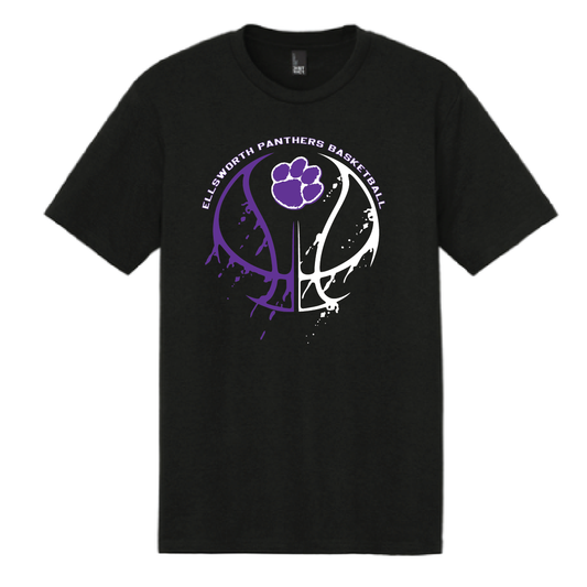 Ellsworth Basketball District Tri Blend Short Sleeve T-shirt