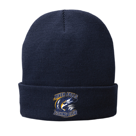 RF Fishing Club Port Authority Fleece-Lined Knit Cap