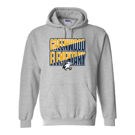 Greenwood Elementary Hooded Sweatshirt- Wildcat