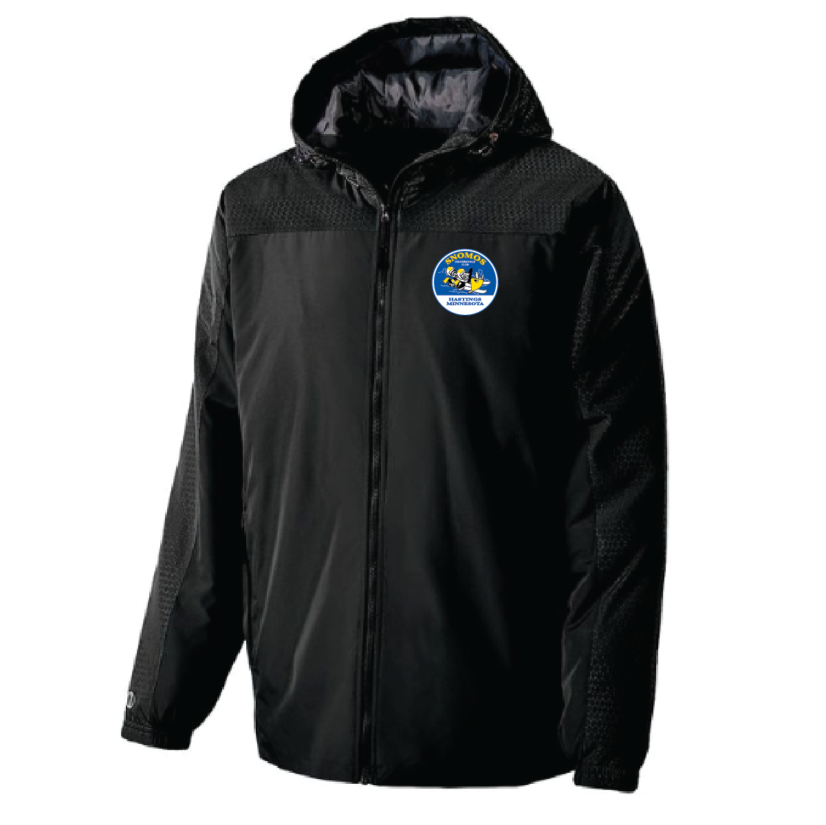 Hastings SnoMos Snowmobile Club - Bionic Hooded Jacket with Left Chest Patch