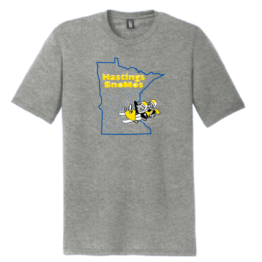 Hastings SnoMos Snowmobile Club - District Perfect Tri Tee