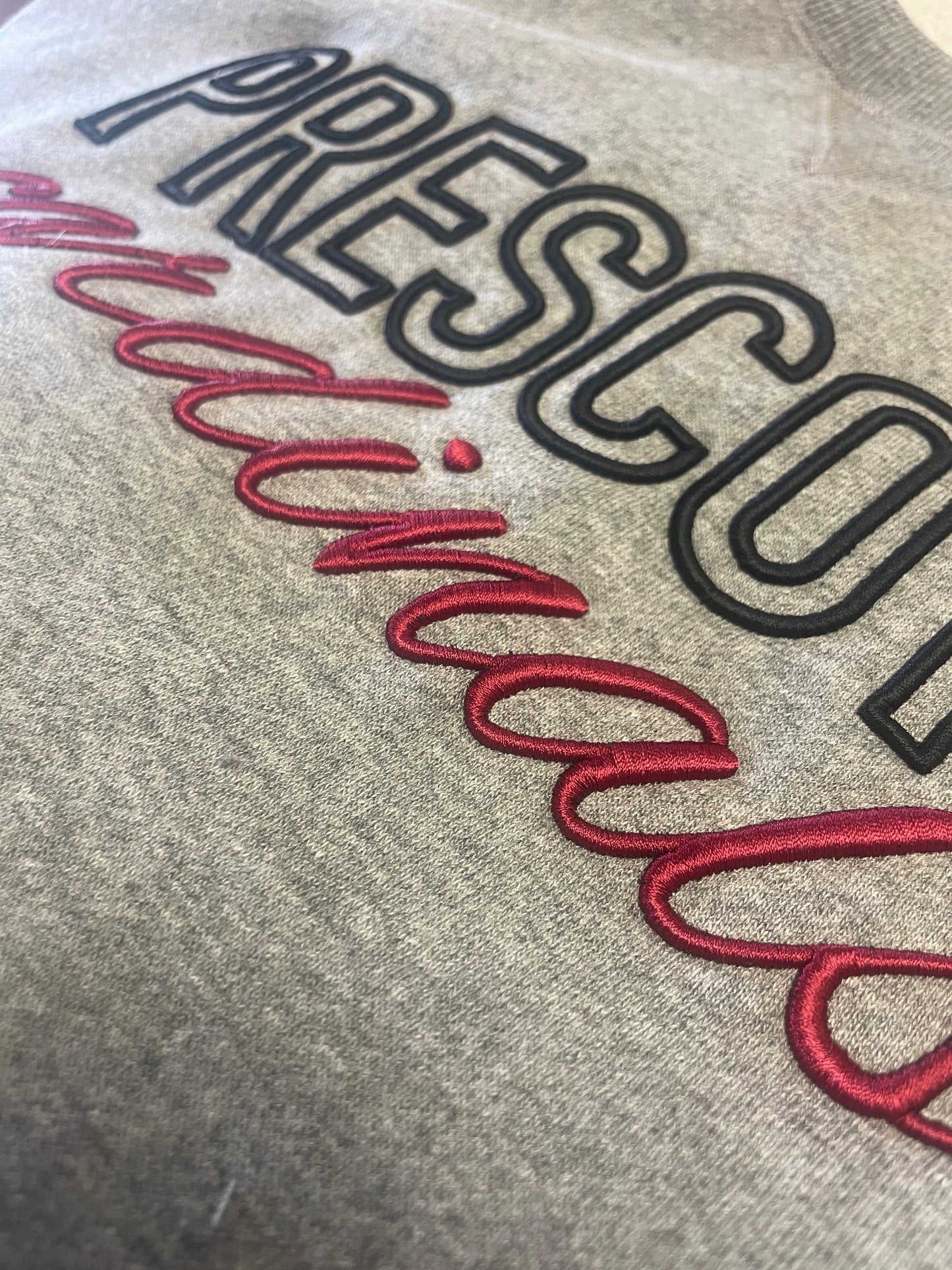 Prescott Retail Online Sport-Tek Crewneck Sweatshirt - Vintage - 3D Embroidery