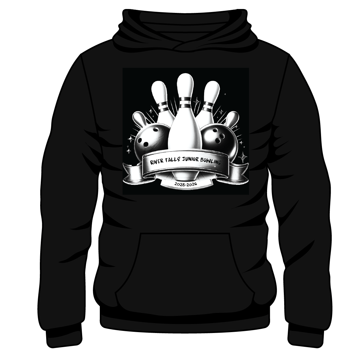 RF Jr. Bowling Hooded Sweatshirt - 2025