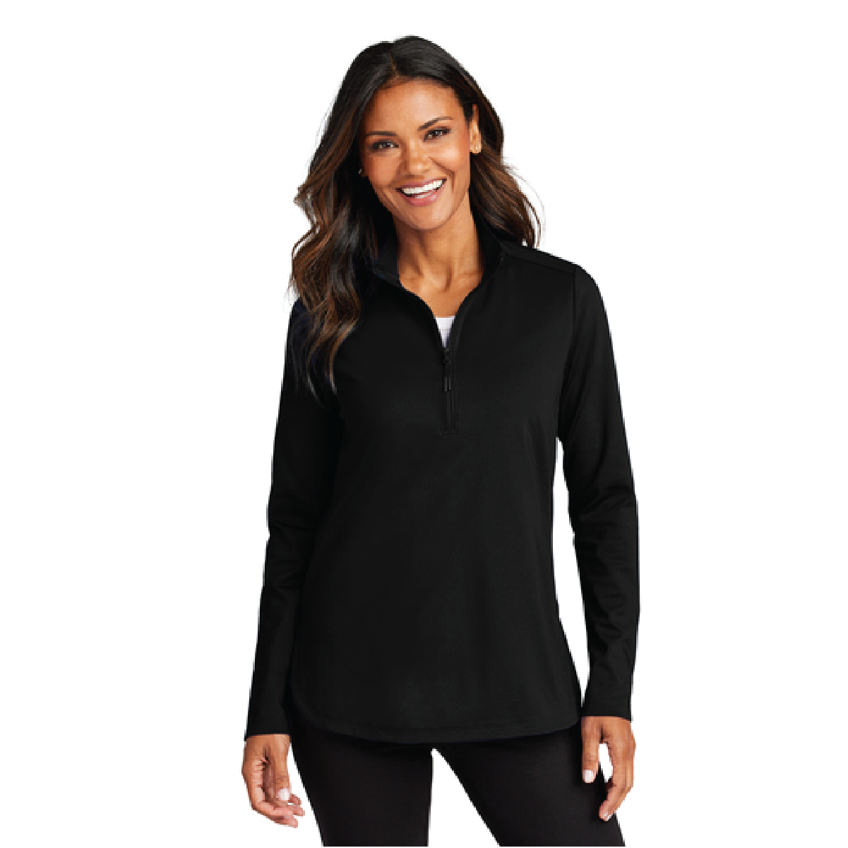 Loparex Port Authority® Ladies C-FREE® Double Knit 1/4-Zip