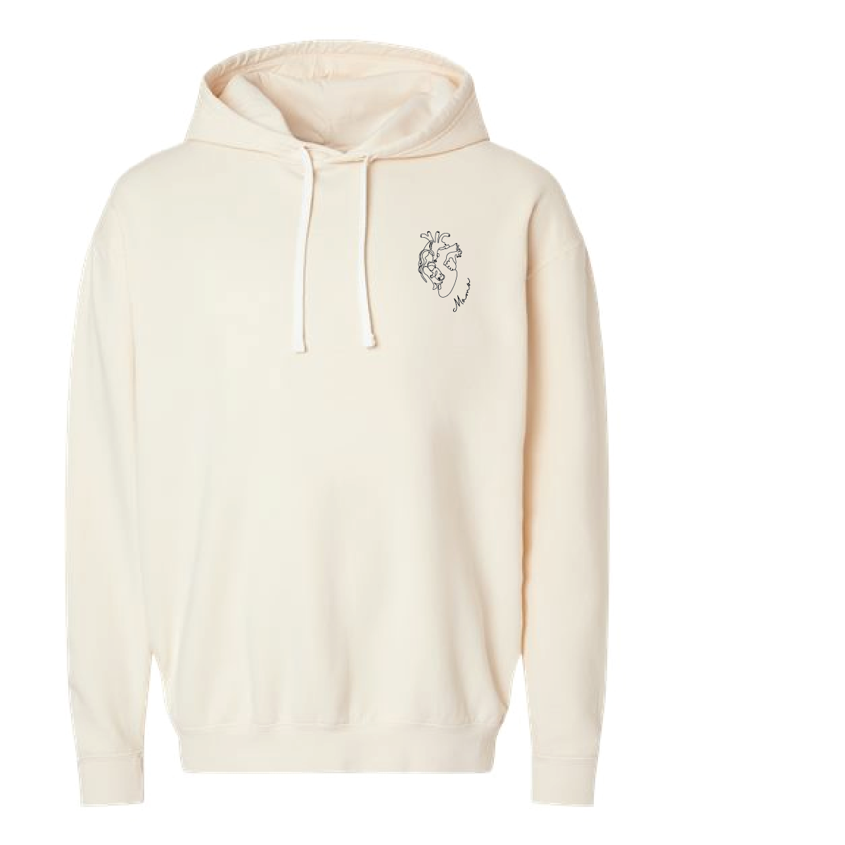 &mamatoo Comfort Colors Unisex Garment-Dyed Lightweight Fleece Hooded Sweatshirt