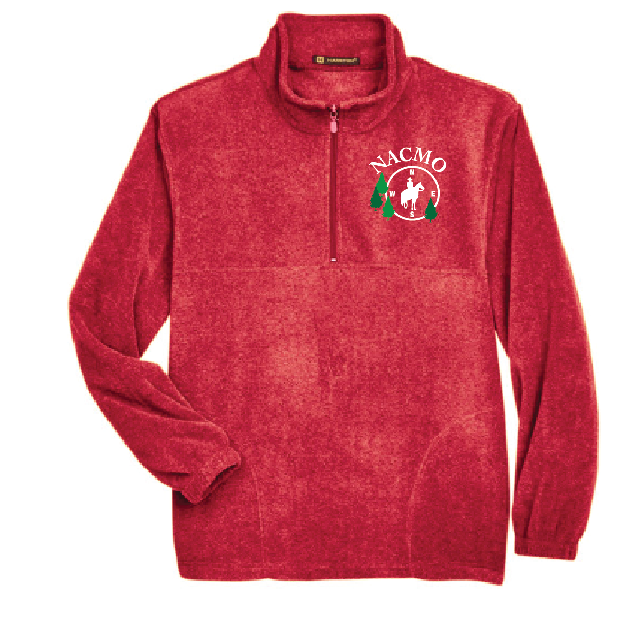 NACMO Harriton Adult Quarter-Zip Fleece Pullover