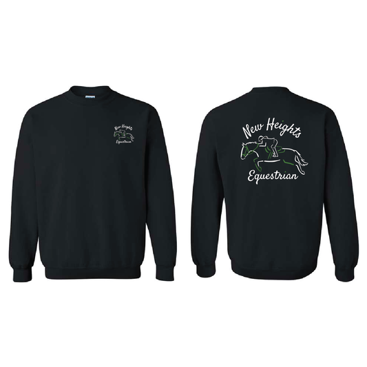 New Heights Equestrian Crewneck Sweatshirt- Embroidered