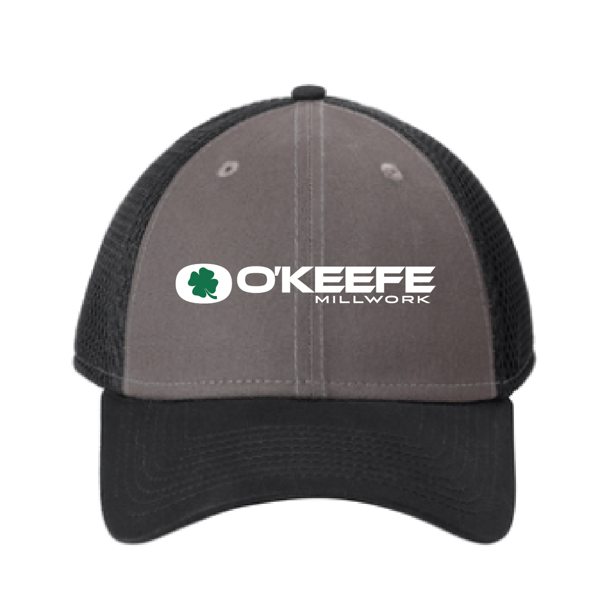 O'Keefe New Era® Snapback Contrast Front Mesh Cap