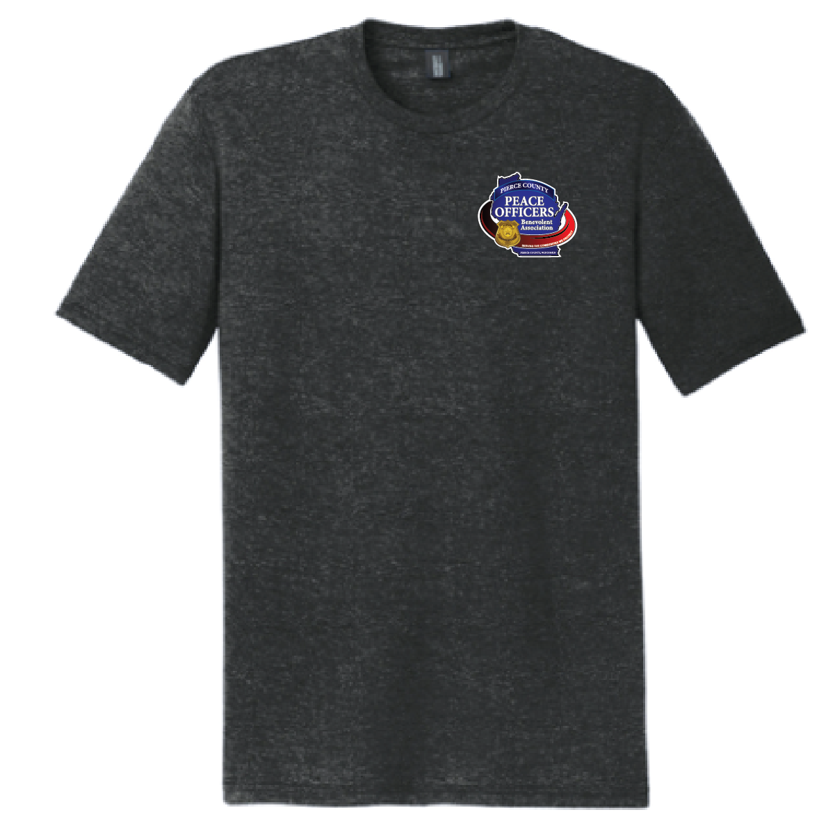 PCPOBA District Perfect Tri Tee Black Frost
