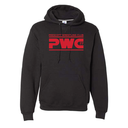 Prescott Wrestling Club Russell Dri-Power Fleece Hoodie-Black